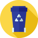 ecology and environment,miscellaneous,trash,garbage,can,shapes and symbols,recycle,recycle bin,recycling bin